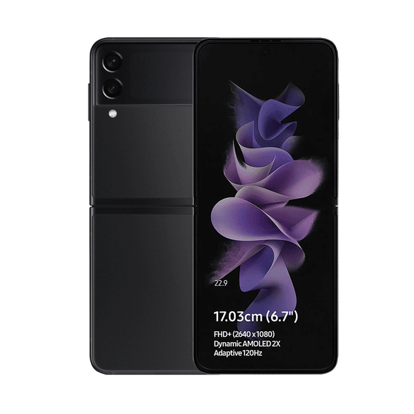 Buy SAMSUNG Galaxy Z Flip 3 5G (8GB RAM, 128GB, Phantom Black